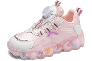 CZHIHANEG New Children's Basketball Shoes Swivel Buckle Sneakers Boys Girls Sports Shoes Basketball Shoes