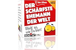 Schlump-Chili Der scharfste Ehemann der Welt – A Funny and Original Gift Set e.g. for Birthday, Christmas, Easter, Father's Day, Valentine's Day, Wedding Anniversary