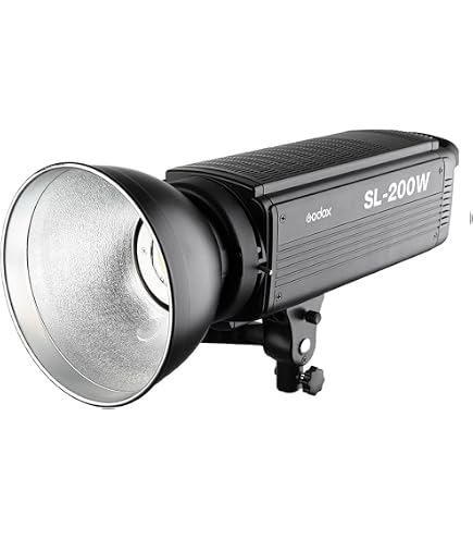 Litemons LA300Bi Luce LED Continua 300W Bi-Color CCT 2800K-6500K – Attacco Bowens, Controllo App NFC E Batterie V-Mount - 5