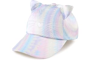 MniJiza Floral Gorro de Béisbol Bebé Gorra Niña y Niño Gato Mariposas Niña