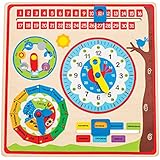 New Classic Toys - Reloj de aprendizaje (601)