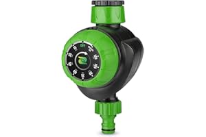 Brendz Kochi programador riego, Fácil de usar, No necesita baterías, Función de riego manual, Programador riego automatico, Temporizador de Riego, Aqua Control