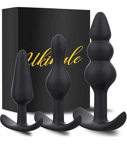 LEVEL25 Set de 3 plugs anales de silicona, plug anal diferentes tamaños  color rosa : Amazon.es: Salud y cuidado personal