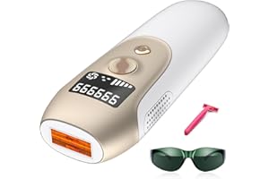 Beizelte IPL Hair Removal Device,990,000 Flashes Laser Hair Removal for Women and Men,Painless and Durable,Easy Home Use Hair Removal for Body,Face,Bikini Zone (S3)