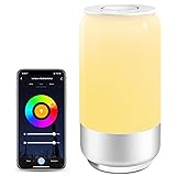 Lepro Lampada da Comodino Smart Compatibile con Alexa, Google Home, Controllo APP, Luce Notturna a LED per Camera da Letto co