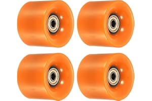 PATIKIL Longboard Wheels with Bearings ABEC-11, Street Wheels for Skateboards Cruiser Wheel Replacement