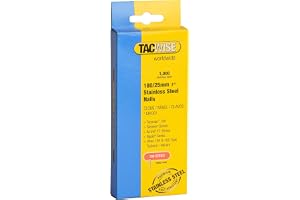 Tacwise 1066 Dyckert i Rostfritt Stål, 18G / 25 mm, Förpackning med 1000