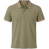 TIMSHEL Erkek Premium Polo Yaka T-Shirt, Pike Kumaş, Regular Fit, Kısa Kollu