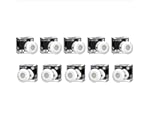 Sturlite Eva 3W LED Spotlight| 3000K Warm White Color Temperature| 36mm-Cutout & Compact Design Ceiling Ligh| CRI Tech with High Voltage Protection Do
