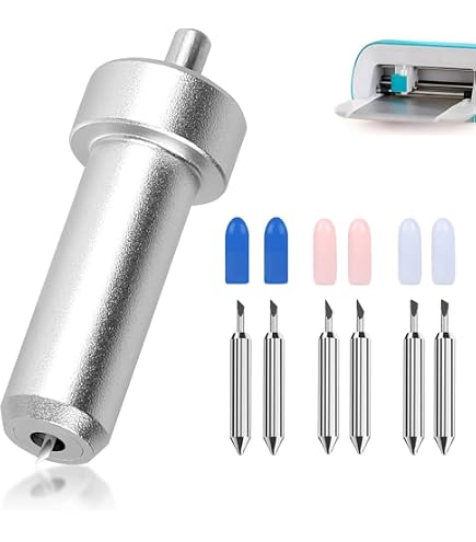 Likart Ersatzklingen Für Cricut Trimmer – 6 Schneid- & 2 Ritzklingen (8er Pack)