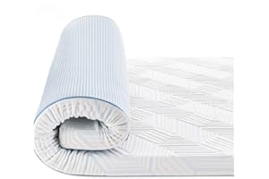 ‎BEDSTORY BedStory Topper 160x200cm,7,5cm Höhe Matratzentopper aus Gel Memory Foam, H2&H3 Härte Matratzentopper für Boxspringbett Wohnwagen Schlafsofa, mit Abnehmbaren und Waschbaren Bezug