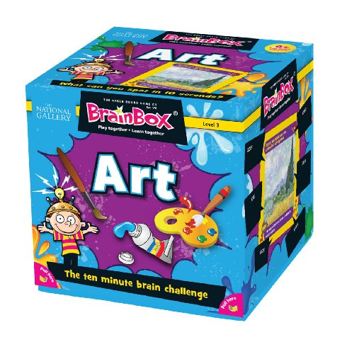 Preisvergleich Produktbild Unbekannt BRAINBOX ART (Englisches Kartenspiel)