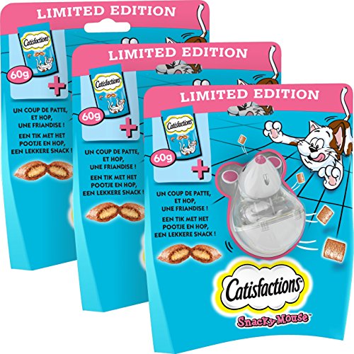 Catisfactions Snacky Mouse Pack De 3 Au App4promos