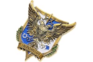 Starforged Broche Roboute Guilliman Indomitus Crusade Campagne Badge Warhammer 40000, alliage d'acier, sans pierre précieuse, Acier allié, Pas de gemme