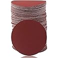 SPEEDWOX Hook and Loop Sanding Discs 100pcs 3 Inch 600 Grit Sandpaper for Wood Drill Grinder Rotary Tools No Hole