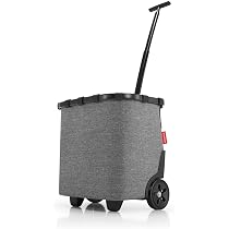 Reisenthel Carrycruiser Plus - Cabas Roulettes 46L Avec Poche Isotherme | Idéal Courses | Transport Facile
