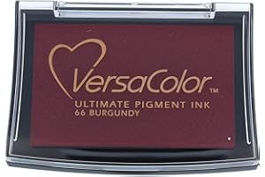 Tsukineko VC066 Versacolor Pigment Ink Pad - Burgundy