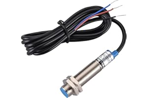 Heschen M12 Sensor de proximidad inductivo interruptor, escudo tipo, LJ12A3-2-Z/BX, detector 2mm, 10-30VDC 200mA, NPN Normalmente abierto (NO), 3 cables