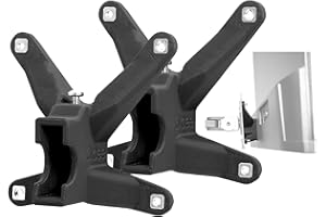 3IDEE Adaptateur VESA (2-Pack) Compatible avec écran HP (M22f, M24f, M24fw, M24fd, M27f, M27fw, M27fq, M27fd, M32f, M32fw) - Support VESA 75x75 mm - pour ecran sans Connexion VESA - 2-Pack