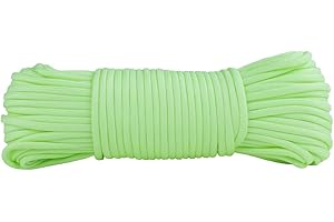 West Coast Paracord 100 ft Green Glow in the Dark Paracord