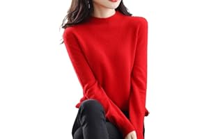 LAKEMON Cashmere Sweaters for Women,Soft Cozy Pullover,Cashmere Long Sleeve Crewneck Fall Winter Sweaters