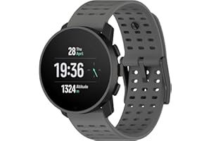 Chofit Pasek do zegarka Suunto 9 Peak Pro, Vertical, miękki silikonowy, sportowy, zamiennik, z otworem powietrznym