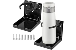 HSLXBY 2 pièces Porte gobelets Pliables,Porte Gobelet,Porte Gobelet de Voiture,Porte Gobelet Bateau,Porte Gobelet Portable,Ideal pour Usage Quotidien dans Voitures Et Yachts