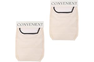 AOOTUERL Porta Sacchetti Cucina, 2 Pezzi Organizzatore Cucina, Porta oggetti da parete adesivo, portaoggetti salvaspazio, per Armadio/ Bagno/ Cucina