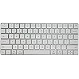 Zienstar-Magic Keyboard,Rechargeable Bluetooth+2.4G Wireless Keyboard -US English- Aluminum Silver