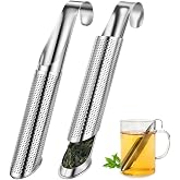 Vicloon &ccedil;ay demlik paslanmaz &ccedil;elik, 2 par&ccedil;a ince &ouml;rg&uuml; &ccedil;ay sopa gevşek &ccedil;ay (detoks &ccedil;ayı, Darjleeg &ccedil;ay, mate &ccedil;ay)