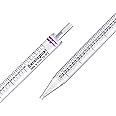 PEKYBIO Polystyrene Serological Pipettes Individually Wrapped Sterile Plastic Graduated Pipette 50ml, Pack of 50