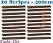 Produktbild Garden Fence Spikes For Pests Intruders Birds Cats (20 Strips - 400cm 2 Block) by My Garden Path