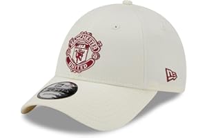 New Era 9FORTY Manchester United FC czapka z daszkiem - sezonowa - Off White-Cardinal