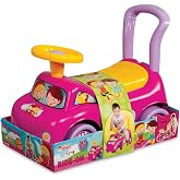 Dede - Kız Ride-On Direksiyonlu Araba, +1 Yaş i&ccedil;in, Plastik, 50 x 26 x 42 cm