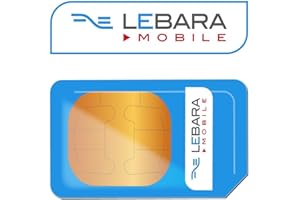 LEBARA MOBILES Lebara 3G/4G PAYG International Multi Sim Card - Includes Nano/Micro/Standard SIM - Unlimited Calls Text and Data For Iphone 4, 4S, 5c, 5S, 5, 6, 6s, 6+ / iPad 1, 2, 3, 4, iPad Air / GALAXY S2/S3/S4/S5/S6/S6Edge & Other Device - > MOBILES DIRECTS COMMUNICATIONS LTD