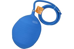 AB TOOLS PVC-Dichtung, aufblasbarer Testluftbeutel, 150 mm, Abflussrohrstopfen, Sanitärarbeiten