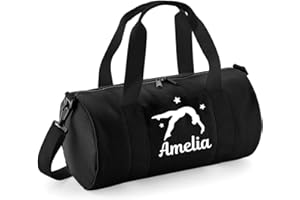 beyondsome Personalised Womens Girls Gymnastics Flip Gym Bag