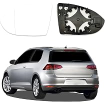 Verre Rétroviseur Chauffant URAQT Pour Golf 7 - Asphérique, Anti-Brouillard - Côté Conducteur Ou Passager