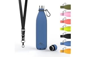 Daikoku Botella Agua Acero Inoxidable - 750ml - Botella Termica - Bebidas Frías 24 Horas y Calientes 12 Horas - Botella Agua Antigoteo - Doble Pared Libre de BPA - Azul