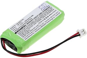 BORNMIO CS-SDT74SL Batteries 500mAh Compatible avec [Dogtra] 1900S Transmitters, 1902S Transmitters, 2300NCP Remote Dog Training System Transmitter, 2300NCP Transmitter, 2300NCP Transmitters, 2300TX Transmit