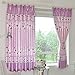 Produktbild HOME UK- A set of 2 pcs Druckvorhänge Semi-Shade Tuch Wohnzimmer Schlafzimmer Terrasse Pastoral Fertigprodukte (größe : 1*2m (width*height))