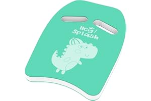 HeySplash Tabla de Natación para Niños, Flotador Ligero Seguro Ayuda de Entrenamiento Fuerza de Piernas con Patrón Lindo Equipo Auxiliar de Ejercicio en Piscina para Principiantes