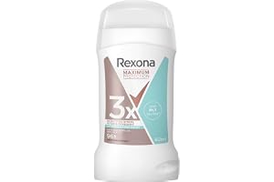Rexona Maximum Protection Deodorant Stick Antibakteriell deodorant skydd Antiperspirant med 96 timmars skydd mot svett och kroppslukt 50 ml