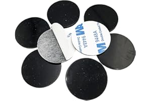 UZYXC Bande Magnétique Autocollante Puissante 25mmx1mm, Aimants Ronds pour Moustiquaires, Ruban Adhésif Personnalisable pour Portes Fenêtres et DIY