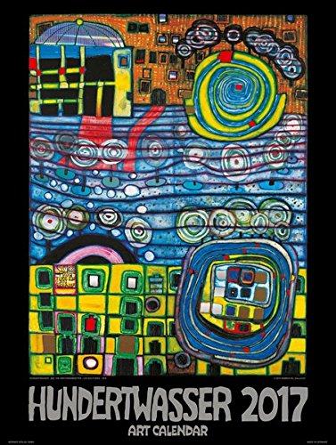 Großer Hundertwasser Art Calendar 2017: Der Klassiker