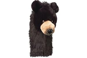 Daphne's Bear Driver/Fairway Wood Head Cover - Black