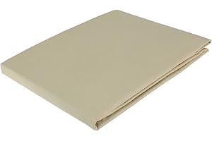 ‎CASA COLORI Bettlaken Betttücher Cretonne 100% Baumwolle ohne Gummizug 150x250 cm Uni Farben