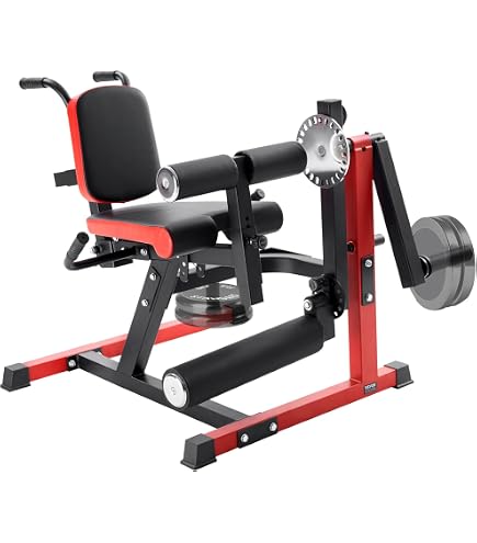 Support D'extension De Jambe Réglable - Pour Rack Squat - Charge Max 79 Kg - Mousse épaisse 120 Mm