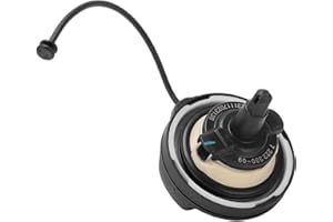 KIMISS Mini R56 Filler Cap Mini R57 Black Abs Fuel Tank Filler Cap 16117222330 for Mini R56 R57 R58 F55 F56 F57 2006‑2017