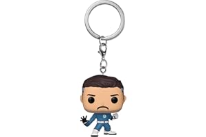 Funko Pop! Keychain: Fantastic Four 2025 - Mr.Fantastic - Mini Figura in Vinile da Collezione Novità Portachiavi - Riempitivi per Calze - Idea Regalo